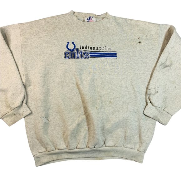 Logo Athletic Other - Distressed Indianapolis Colts Logo Athletic 90s crewneck sweatshirt men's XL